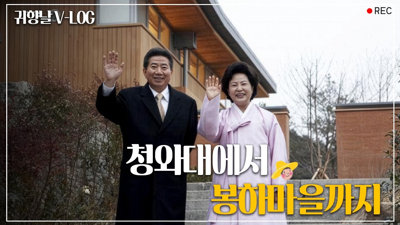 청와대에서 봉하마을까지 | 2008.02.25 대통령의 귀향