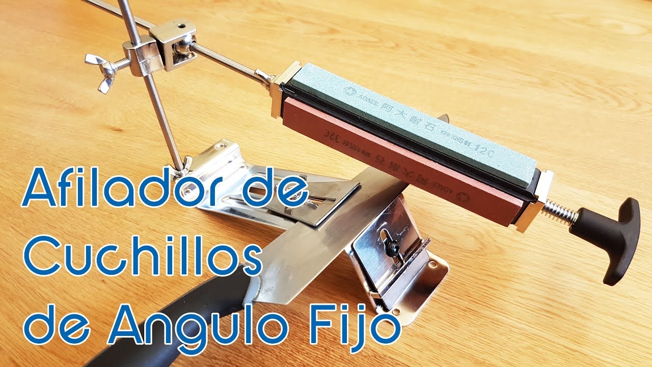 Afilador de Cuchillos de Angulo Fijo. Knife Sharpening Kit