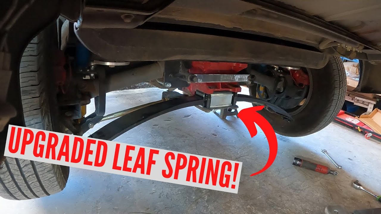 Upgrading to a composite leaf spring in this old Vette