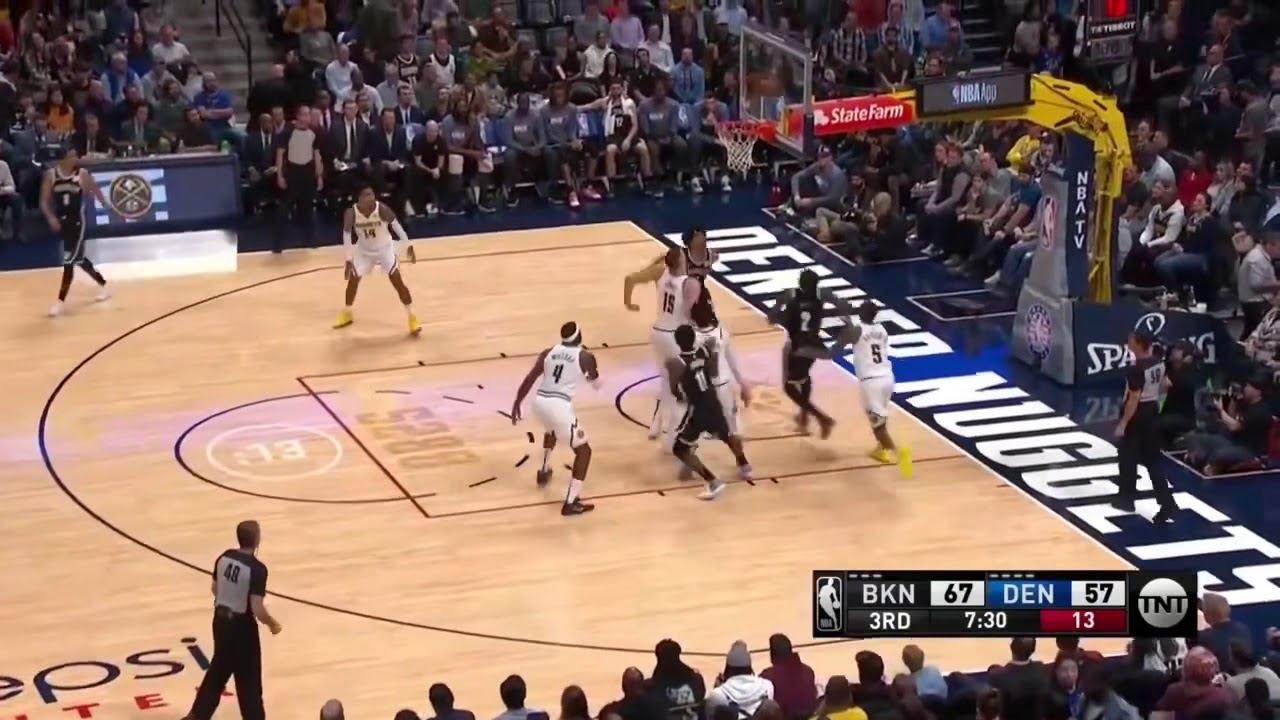 KYRIE IRVING PICK AND ROLL SCORING 19-20 SEASON