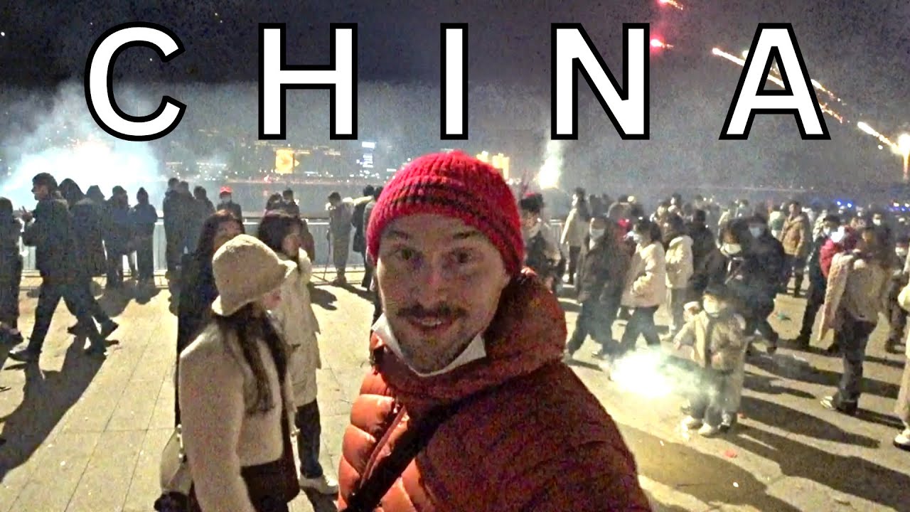 Firework MAYHEM On The Streets Of China