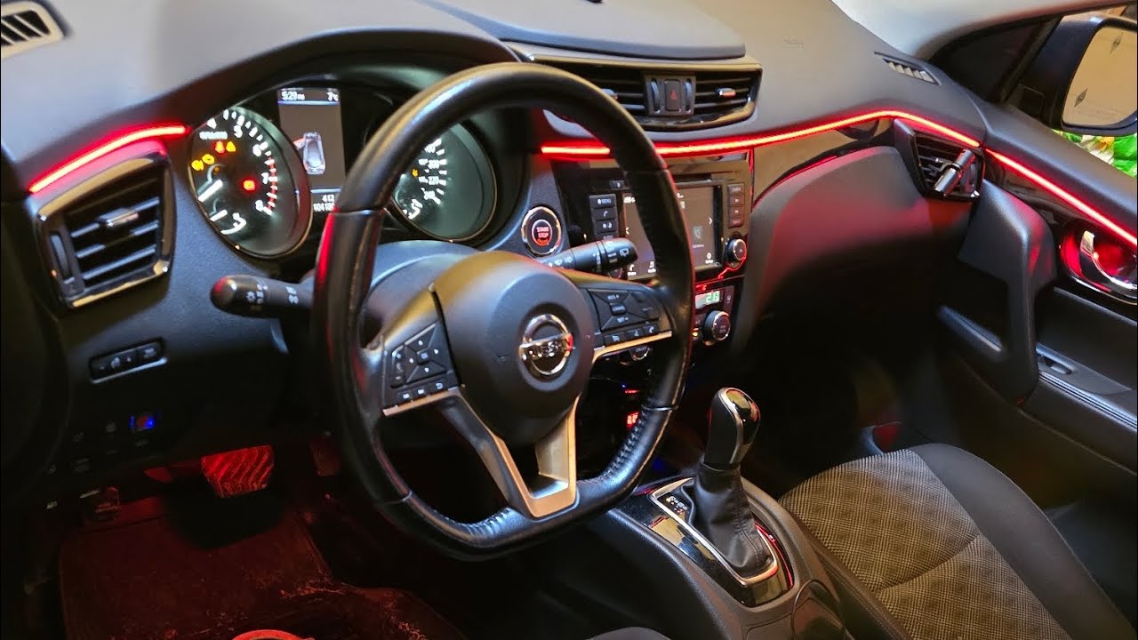 How to Install Ambient Lights for Nissan Qashqai (Full Tutotial)