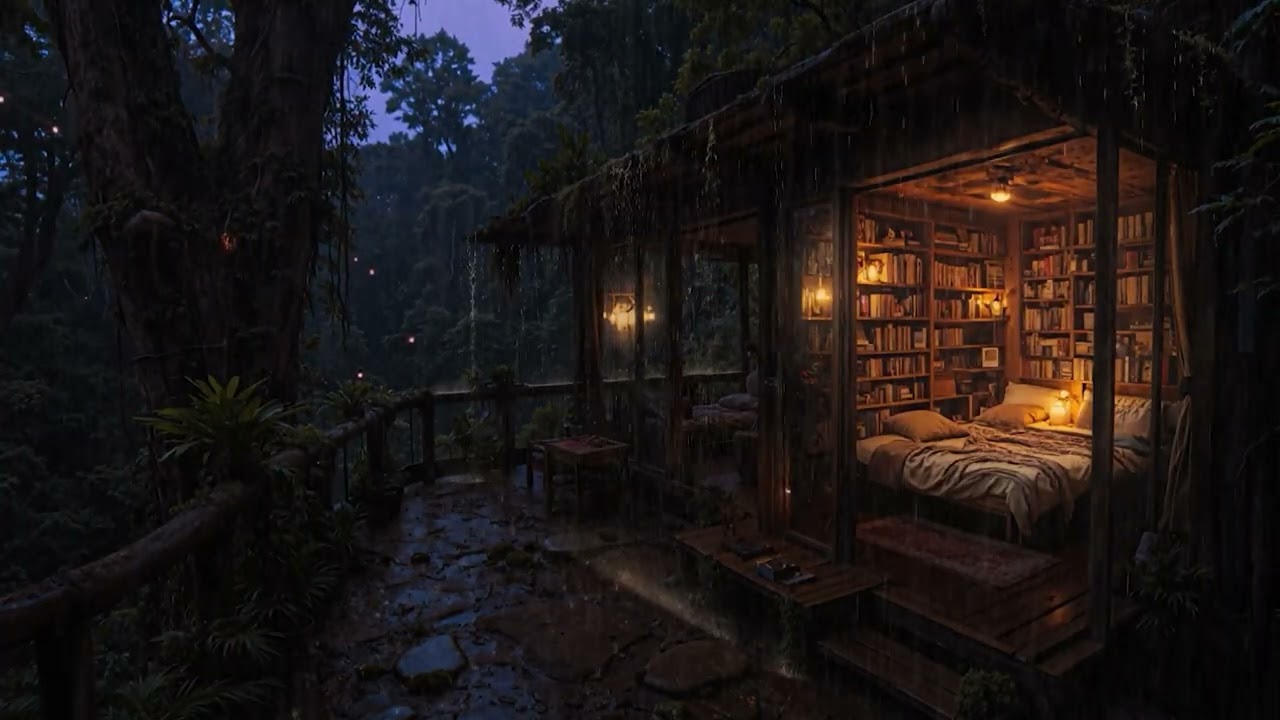 Healing Rain Sounds 8 Hours | Private Calm for Sleep & Meditation 🌙🌧️