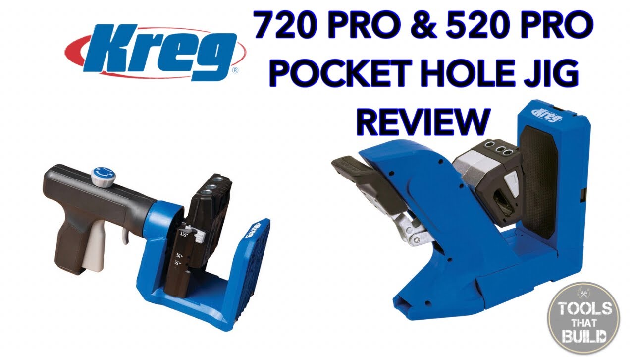 Kreg Tool 720 Pro And 520 Pro Pocket Hole Jig Overview