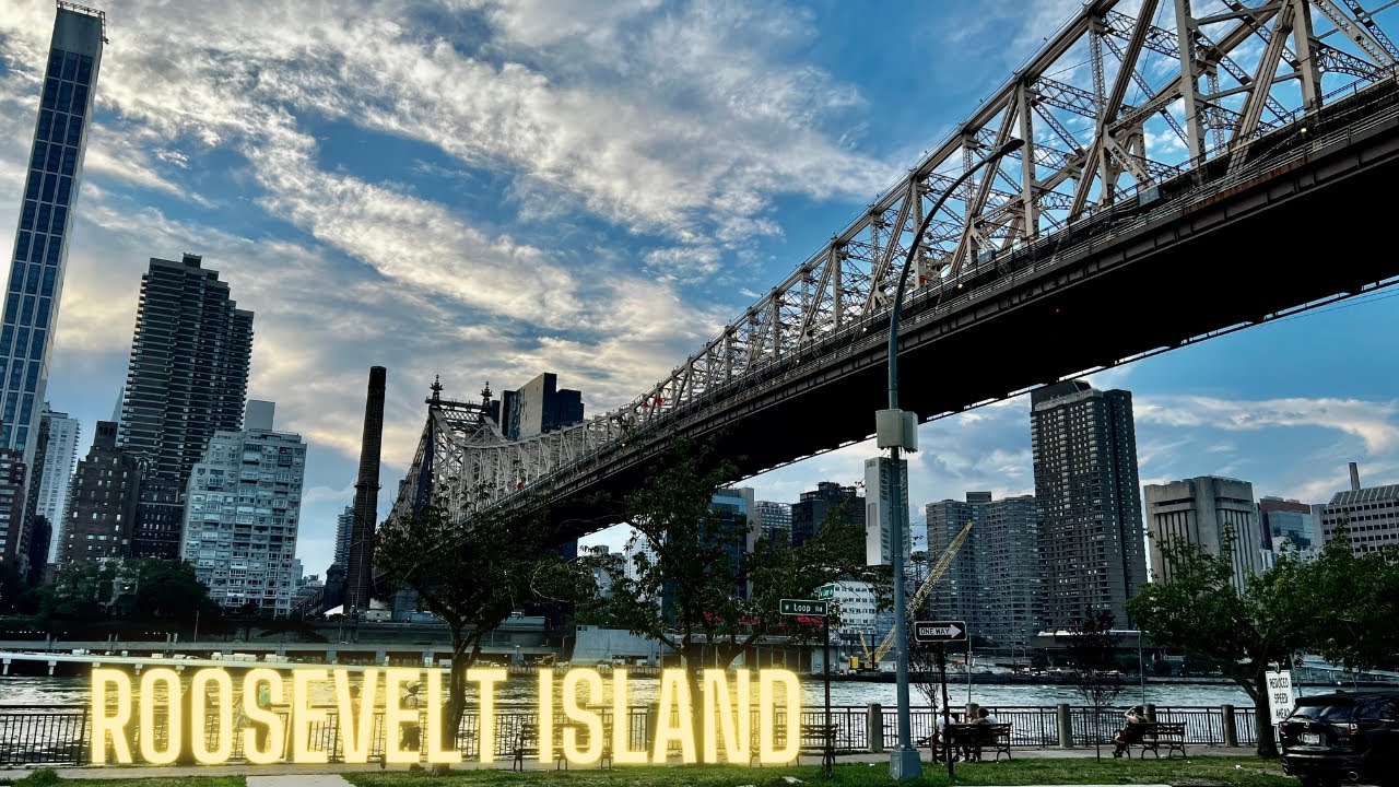 An Evening Walk Around Roosevelt Island, New York City