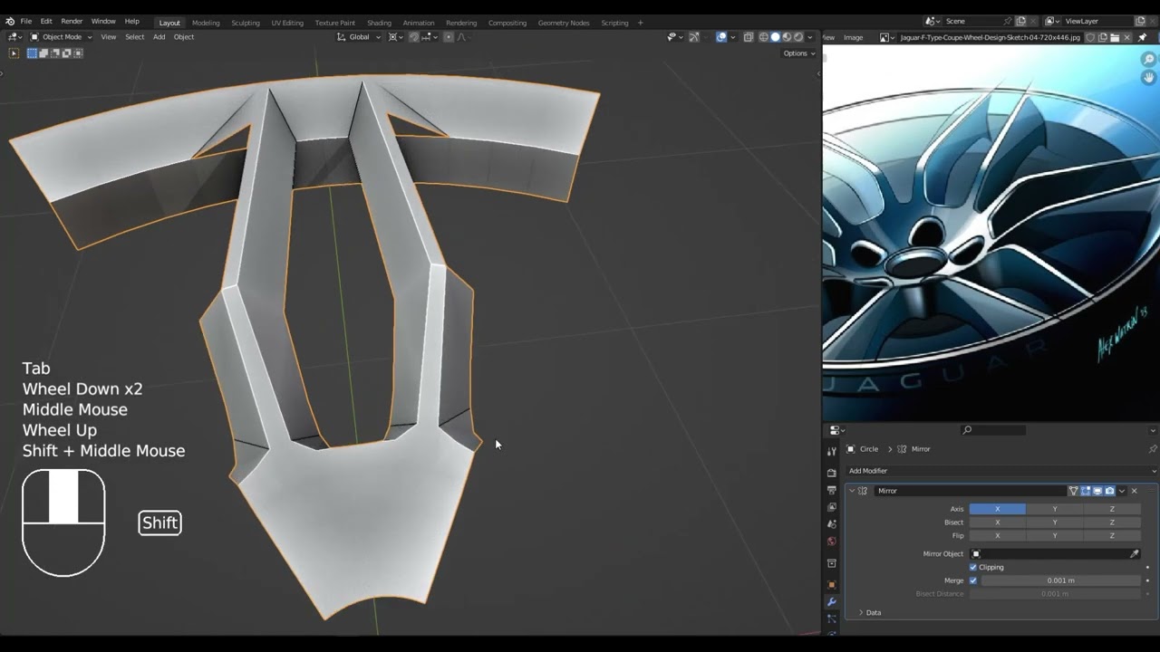 Моделирование диска по эскизу