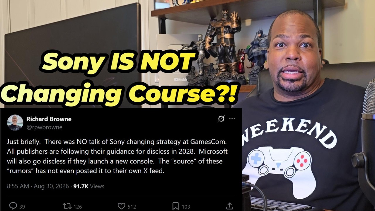 Insider Says DON'T BELIEVE the RUMORS of Sony Backing Down from KILLING PHYSICAL GAMES!