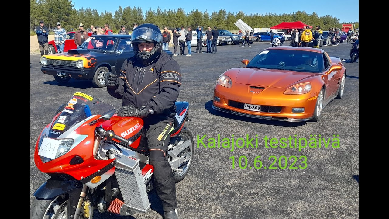 Kiihdytystestipäivä Kalajoki 10.6.2023