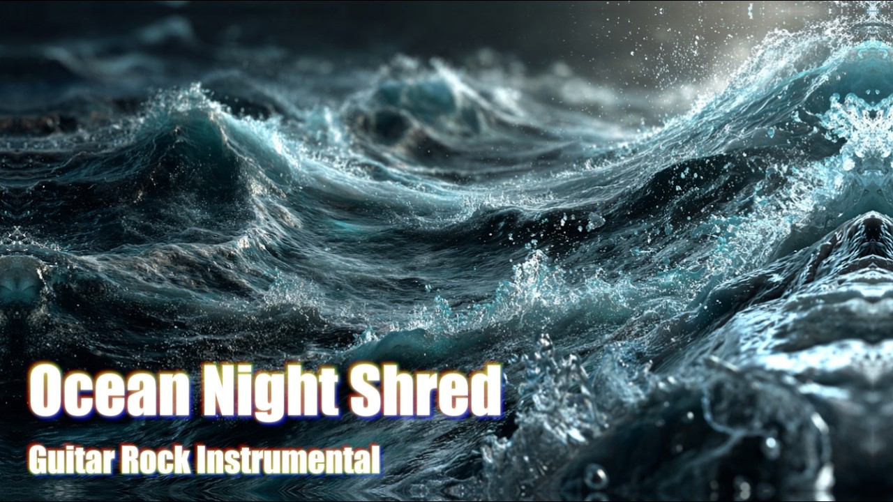 Ocean Night Shred : Guitar Rock Instrumental