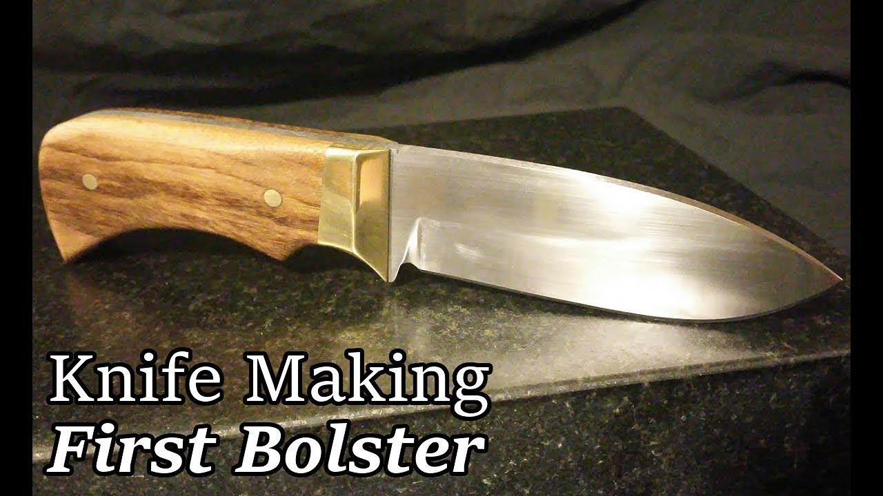 Knife Making - First Brass Bolster