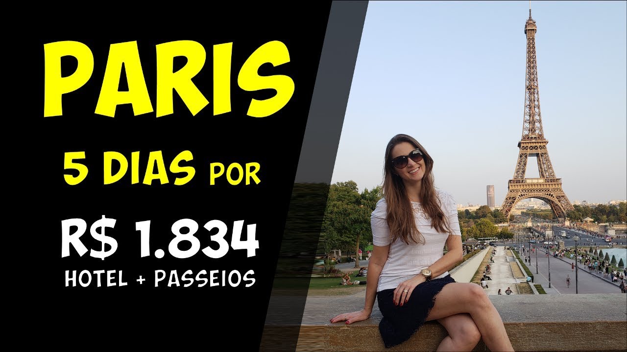 Paris gastando pouco! (com valores detalhados)