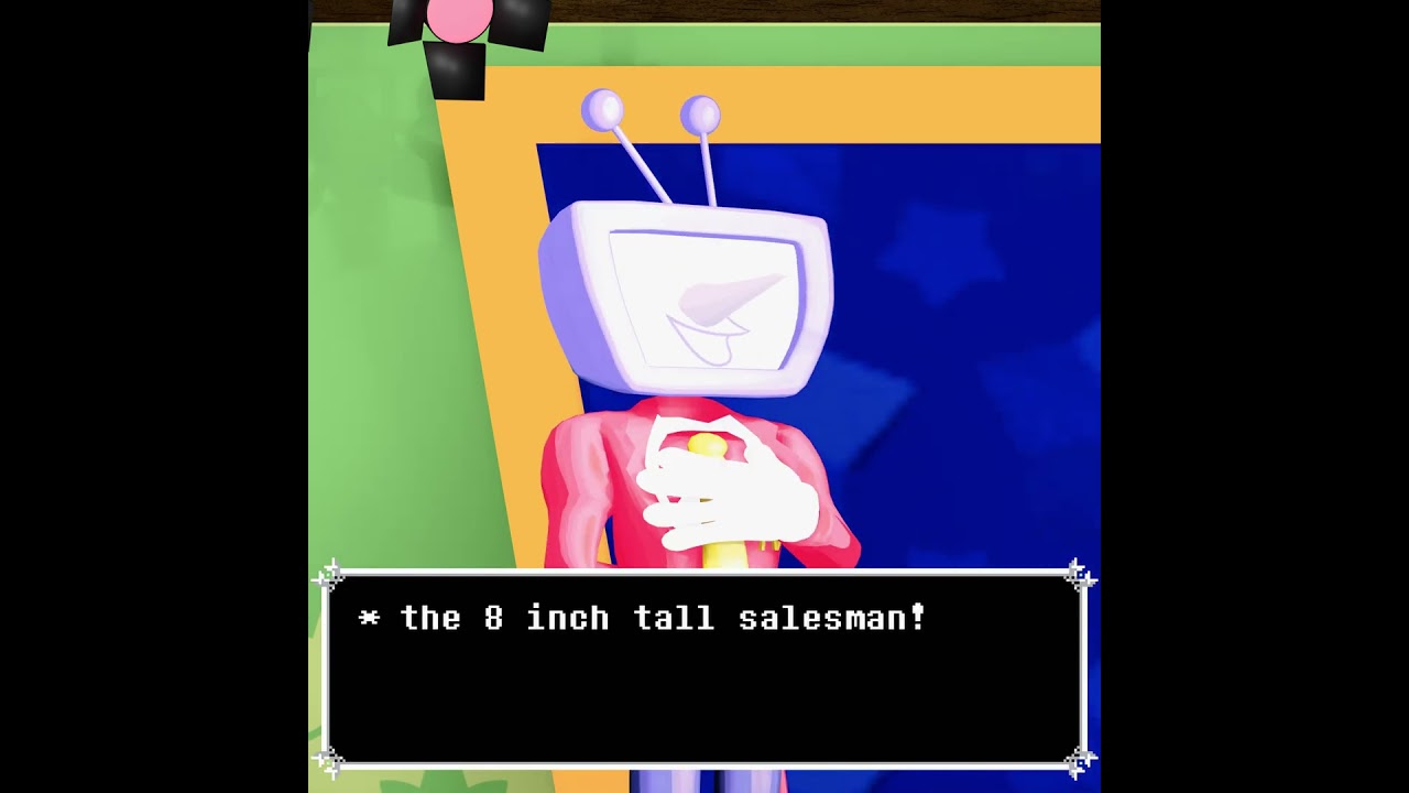 The 8 Inch Tall Salesman and his Stunning TV Host Husband [DELTARUNE/SHORT/ANIMATION] 