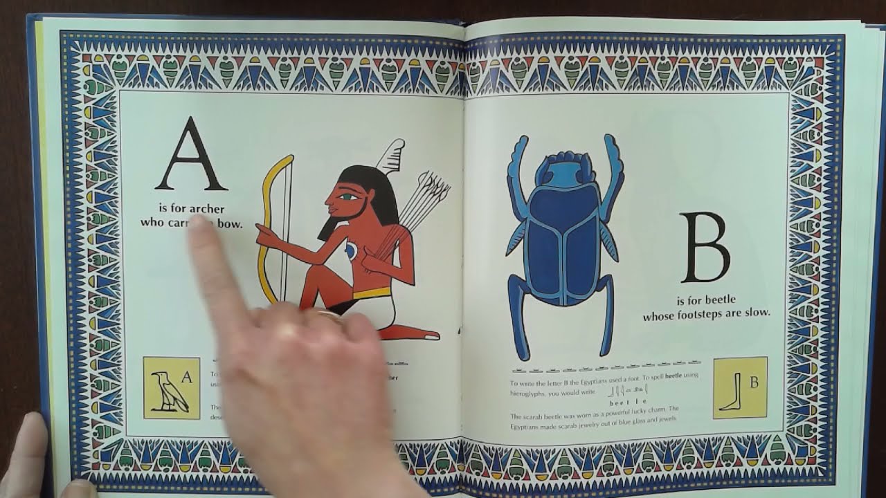 Hieroglyphs from A to Z