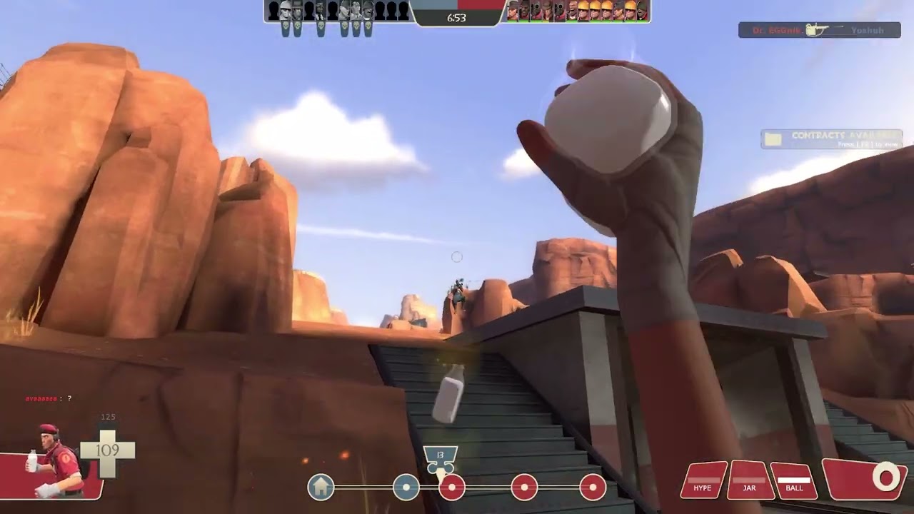 Team Fortress 2 - Scout - Badwater Basin Gameplay
