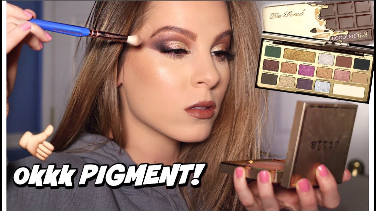 Too Faced Chocolate Gold Palette | Get Ready With Me