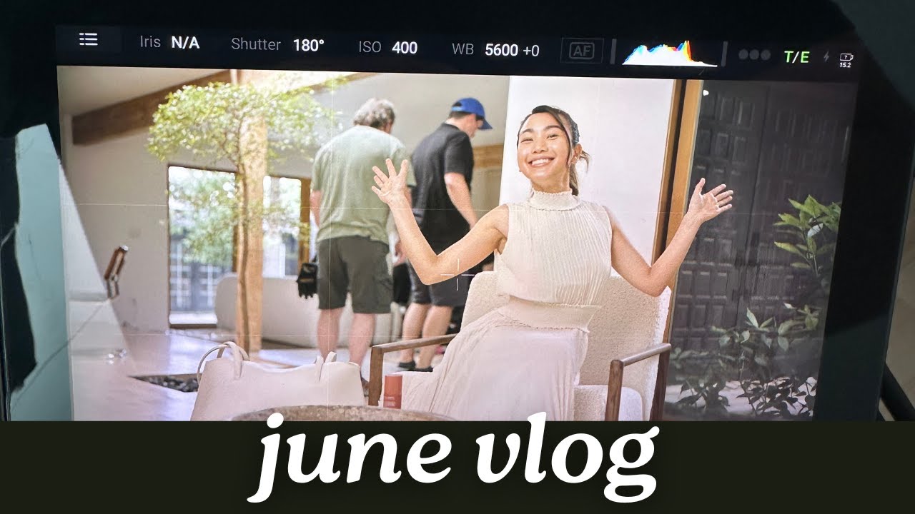 june vlog - unpacking, dad's 80th, my first american job! // 姜麗文