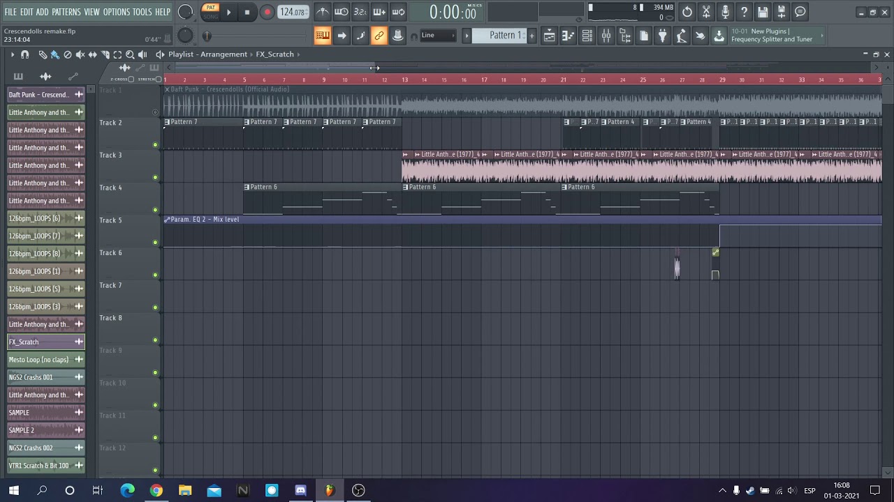 Daft Punk - Crescendolls (Full Remake in FL Studio 20)