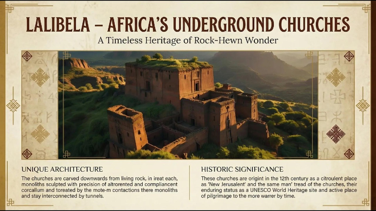 Lalibela Africa’s Underground Churches