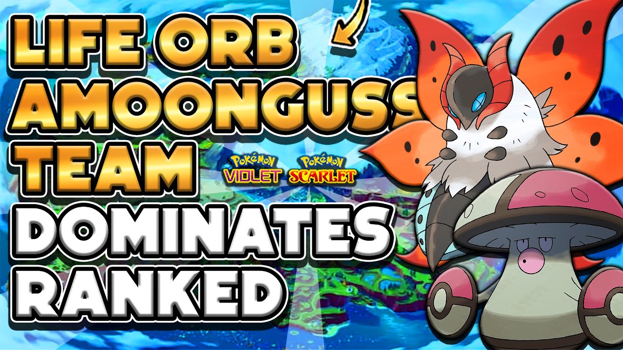 Life Orb Amoonguss + Volcarona Dominate Ranked! - Pokémon Scarlet & Violet Ranked Double Battles