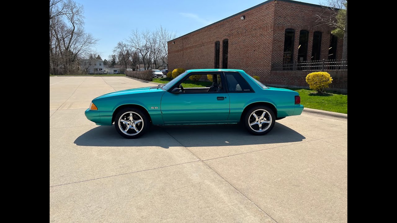 1992 Ford Mustang LX coupe : notchback for sale