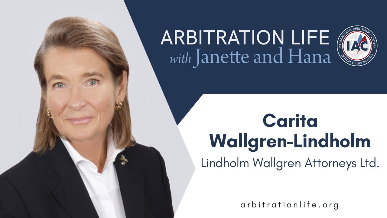 Carita Wallgren-Lindholm- ARBITRATION LIFE with Janette and Hana