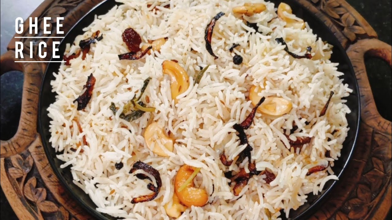 Make delicious Ghee rice like this | Ghee rice recipe | Nei soru | Dishum Dishum 