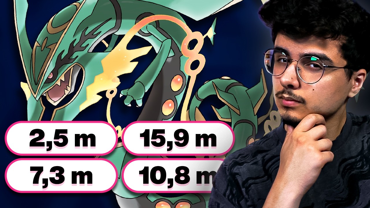 Kennst DU Größe und Gewicht von DIESEN Pokémon?