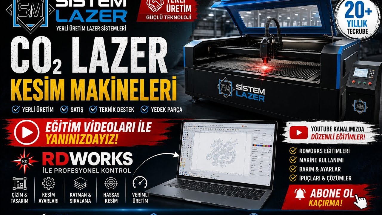 Lazer panel anlatımı (Ruida)