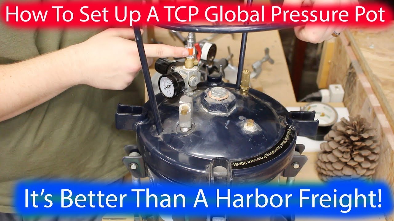 How To Set Up A TCP Global Pressure Pot for Resin Casting