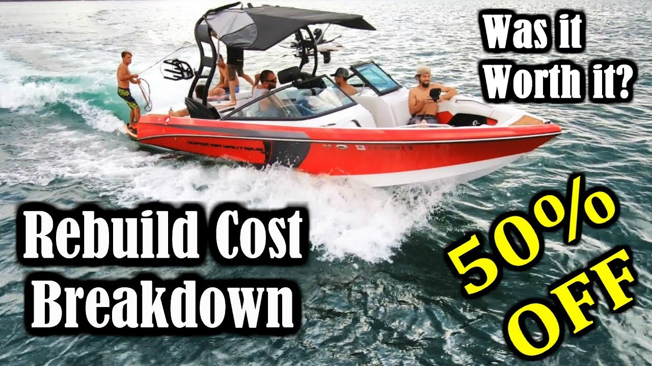 Wrecked Super Boat TOTAL REPAIR COSTS Worth It? Final Part