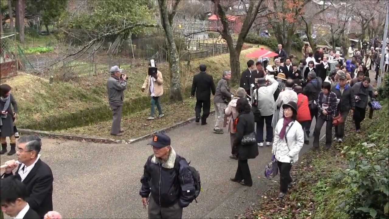 花嫁行列と長持唄in徳源院