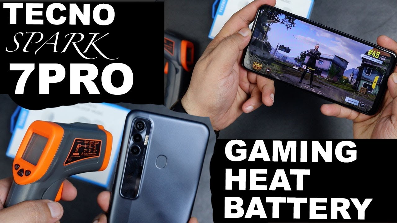 TECNO SPARK 7 PRO GAMING | HEATING | BATTERY DRAIN TEST