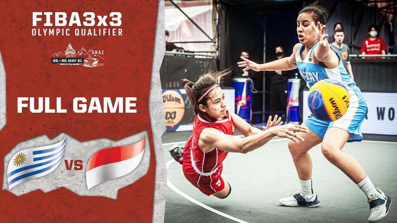 Uruguay v Indonesia | Women's - Full Game | FIBA 3x3 Olympic Qualifier | 3x3 Basketball