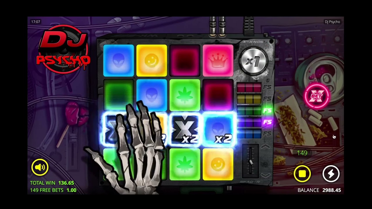 Dj Psycho || NoLimit City || 300 Free Spins.