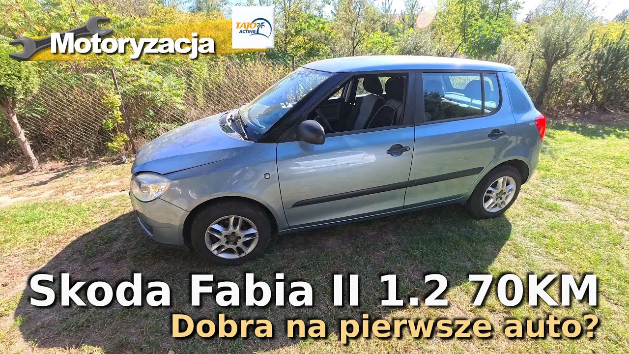 Skoda Fabia II 1.2 Czy dobra na pierwsze auto? Tanie części i bezawaryjność. W nowych tego brak.