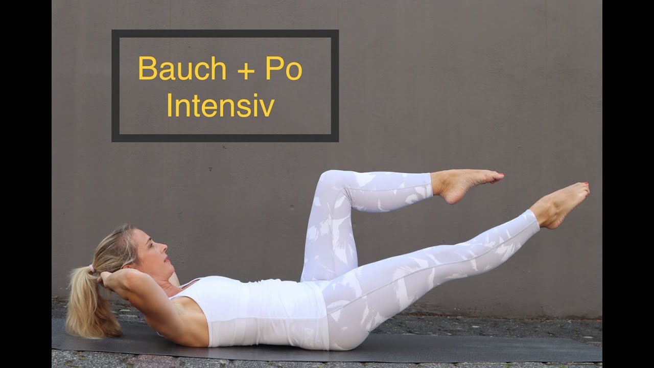 Bauch und Po Intensiv – 10 Minuten ohne Pause mit Sonja