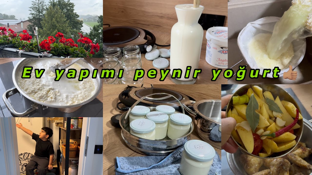Mübarek kış ayındayız hem soğuk hem yağmur dinmedi/ev yapımı peynir ve yoğurt çok güzel amc ile😂