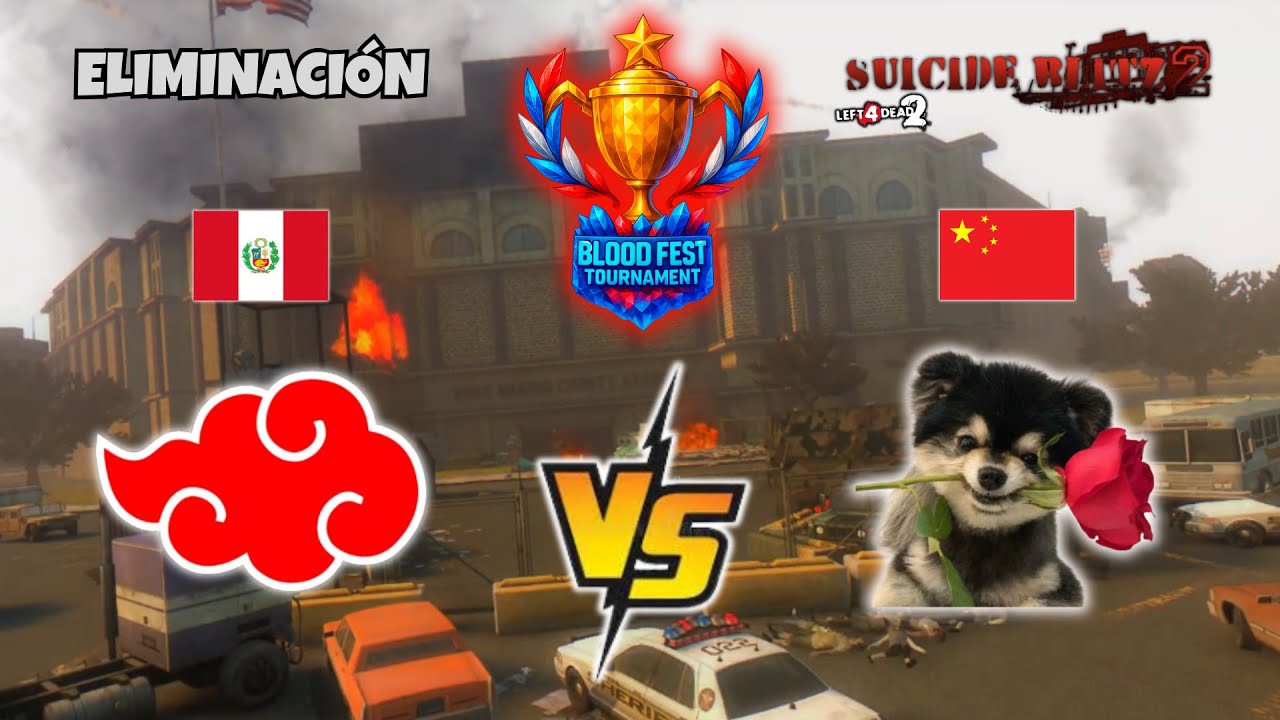 TORNEO L4D2 BFT | Akatsuki VS PP | ELIMINACIÓN | Perú vs China