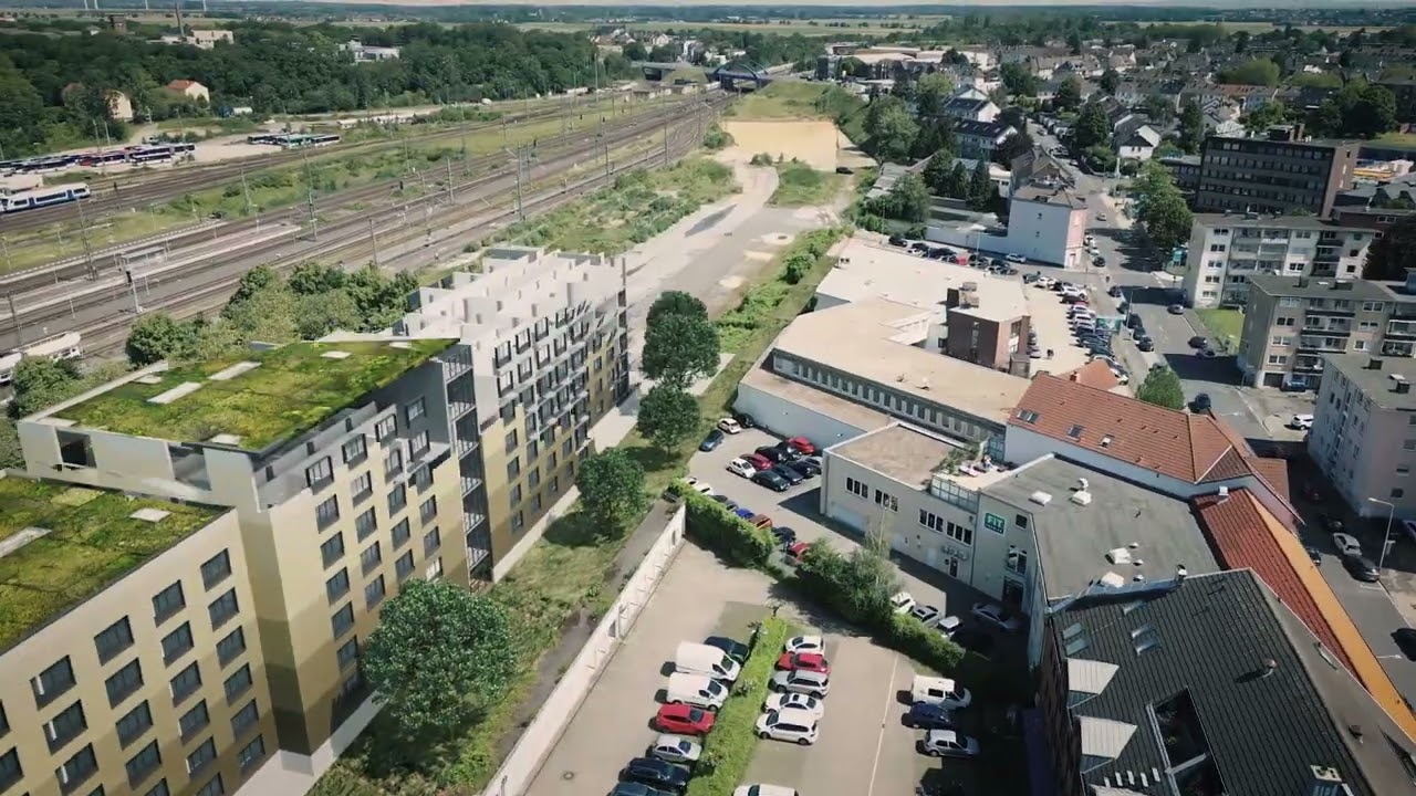 Augmented Reality - Flug über das Innovationsquartier Düren (IQD) 2025