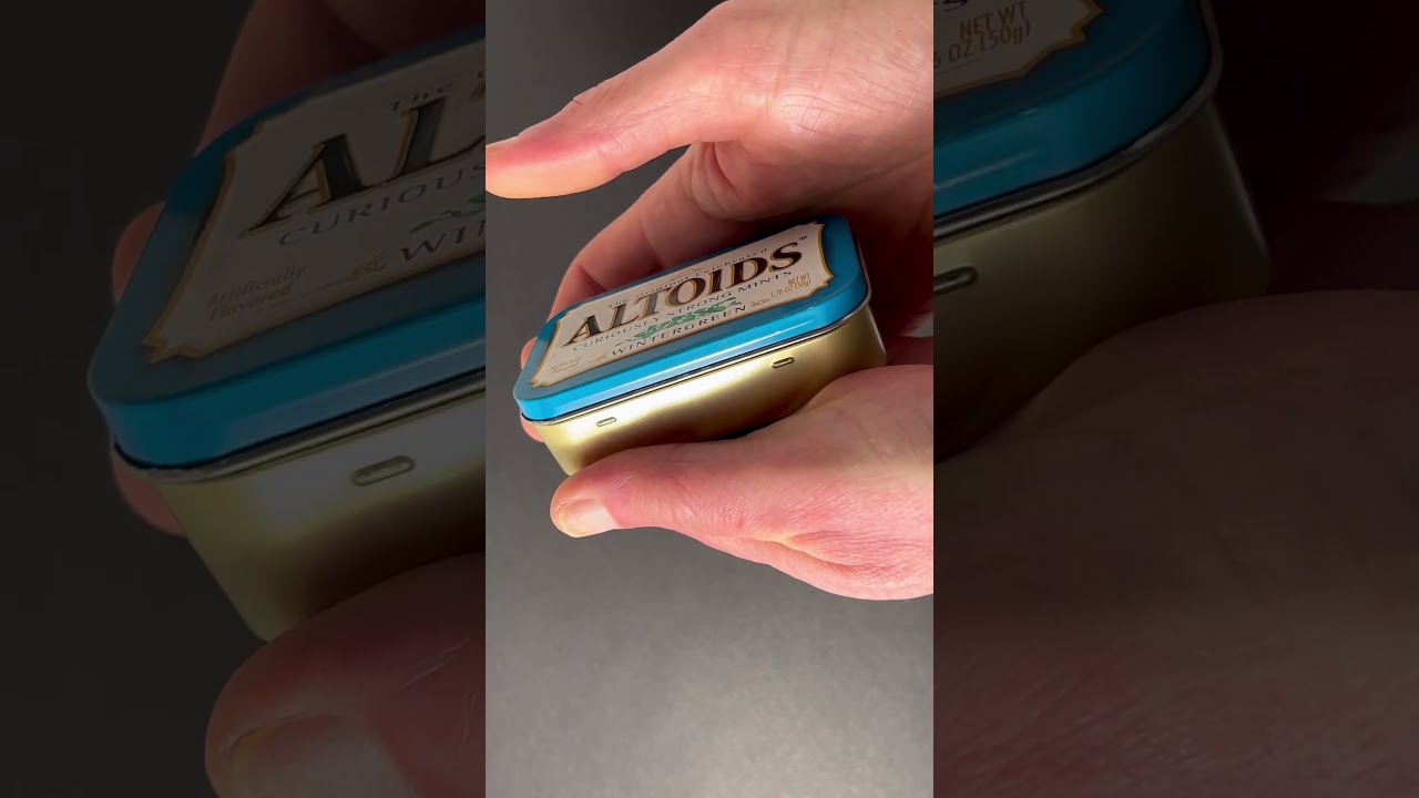 Ciekawa modyfikacja puszki EDC Altoids