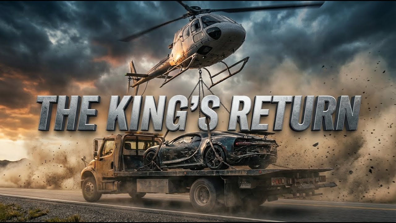 THE KING’S RETURN: Saving a Crashed Bugatti Chiron from Destruction