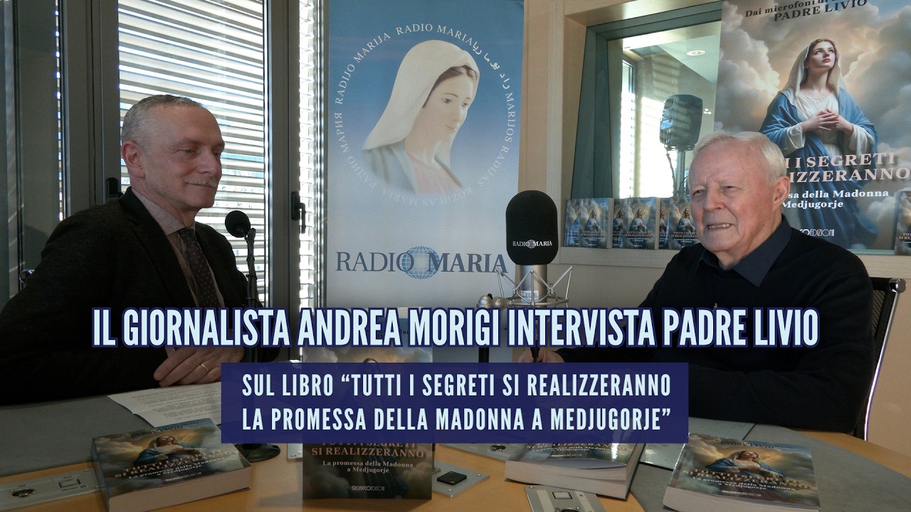 Il giornalista Andrea Morigi intervista Padre Livio sul libro 