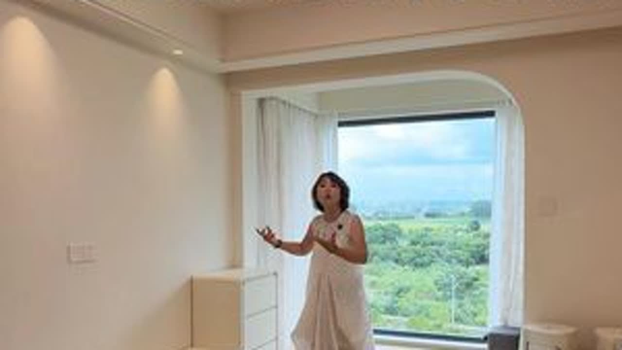 落地一套奶油风的温馨美家 把习惯和爱好 装在家里 会是什么样？#厦门装修 #厦门装修设计 #首开九珑岸 #奶油风装修 #一镜到底看装修