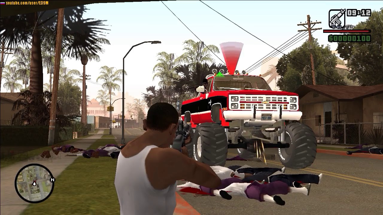 GTA San Andreas - Grove vs Ballas