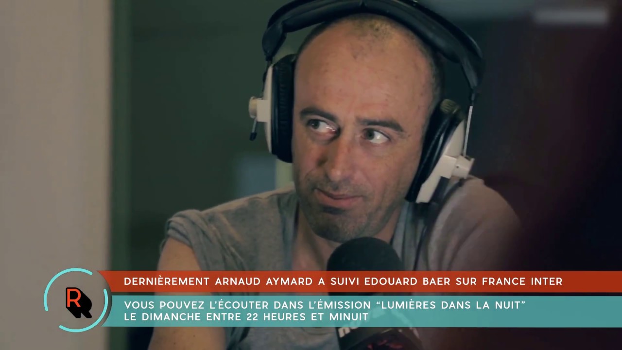 Portrait d'Arnaud Aymar, un artiste touche à tout, comédien, humoriste, animateur radio, écrivain...