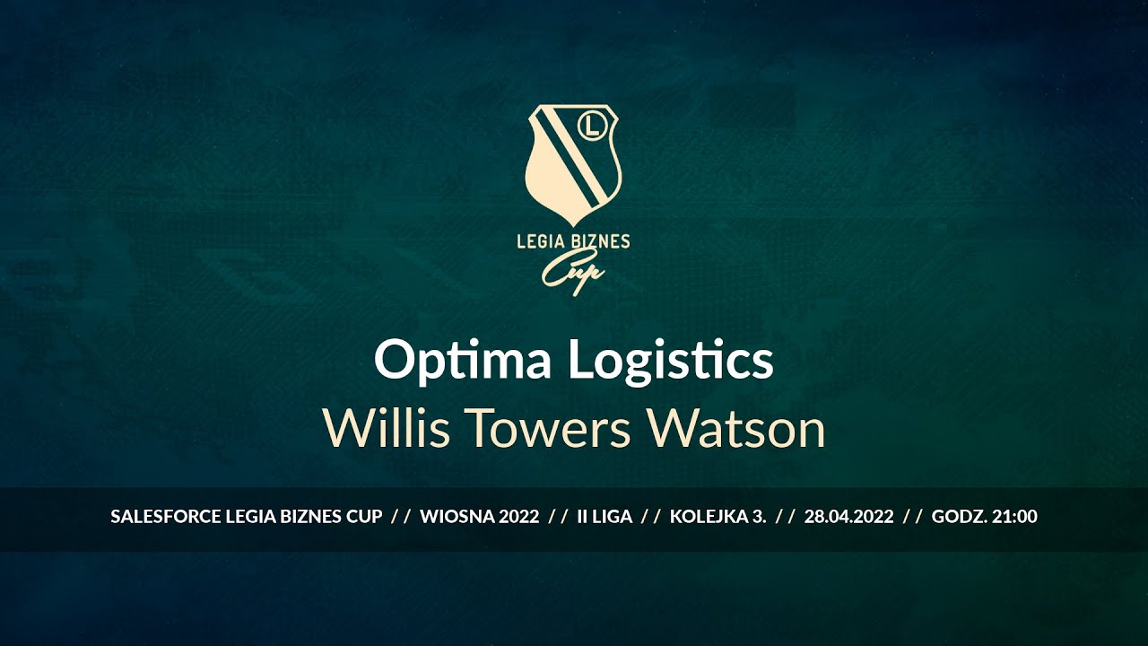 Skrót spotkania Optima Logistics - Willis Towers Watson ( Legia Biznes Cup Wiosna 2022 )