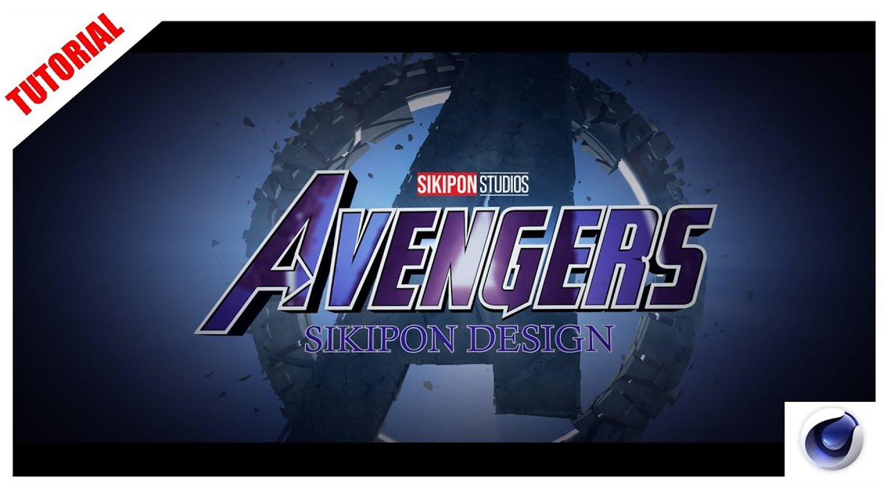 Avengers End Game Intro Cinema 4d Tutorial