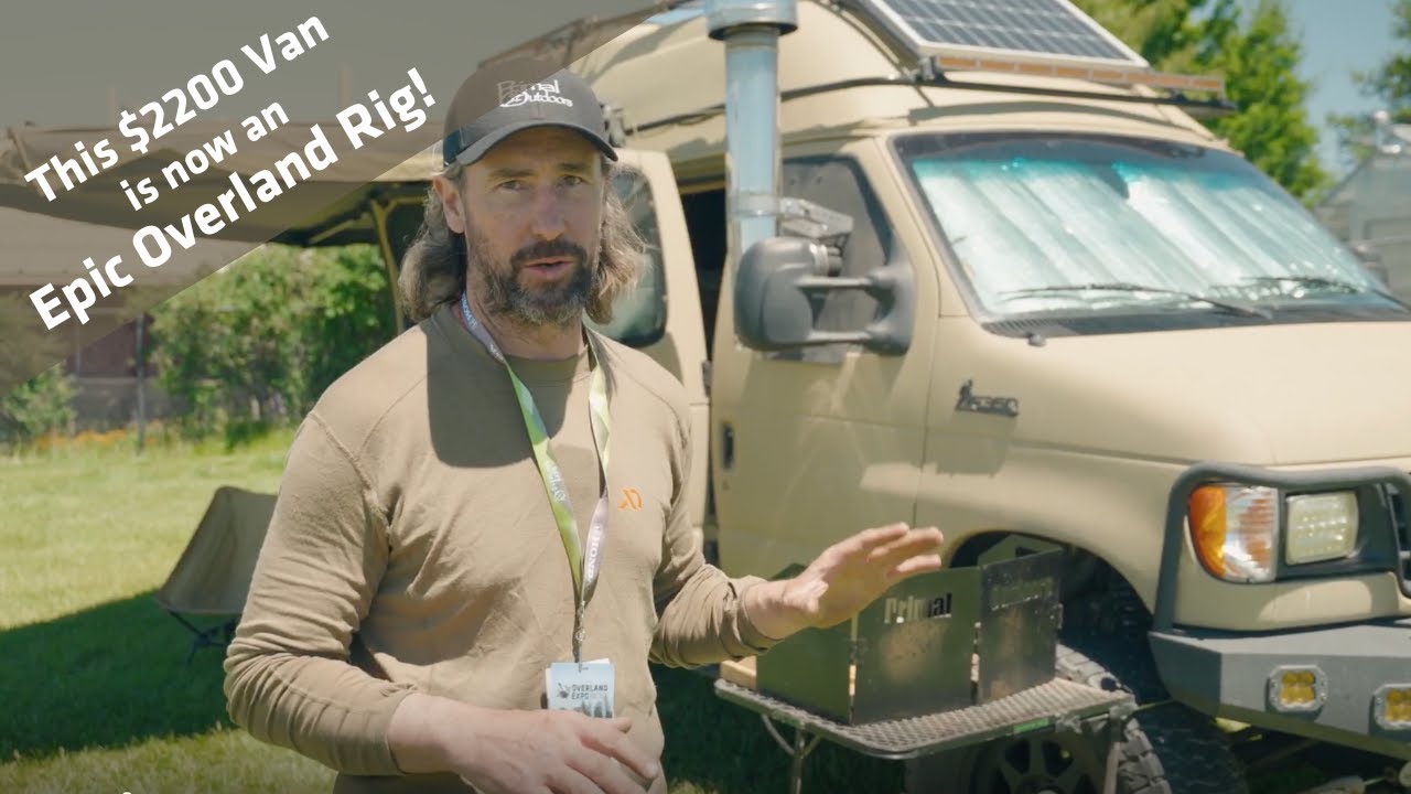 This $2200 Ford Econoline 350 Van is Now an Epic Overland Vehicle!
