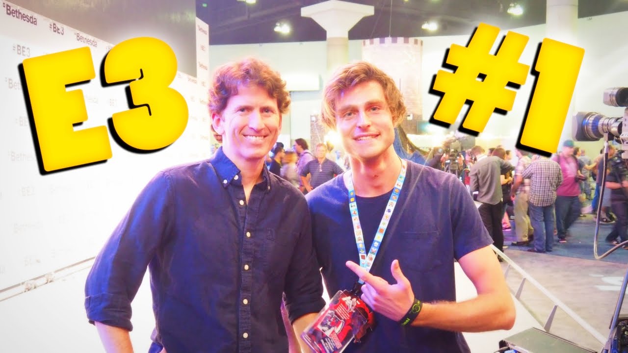 CAN DOGMEAT DIE?! - E3 Vlog Day #1! (WITH MAXMOEFOE!)