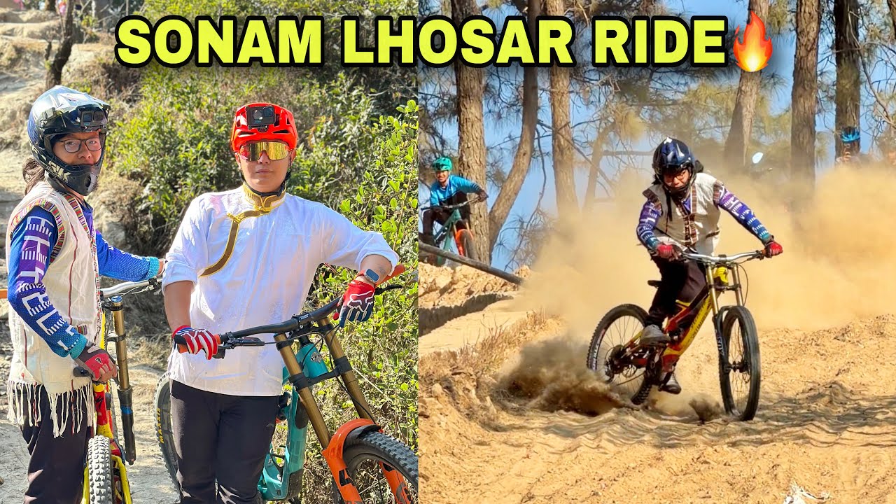 SONAM LHOSAR MA TAMANG DRESS MA RIDE GARYO 😃🔥|| @pemsangtamang514 @rajkumarthapamagar32 